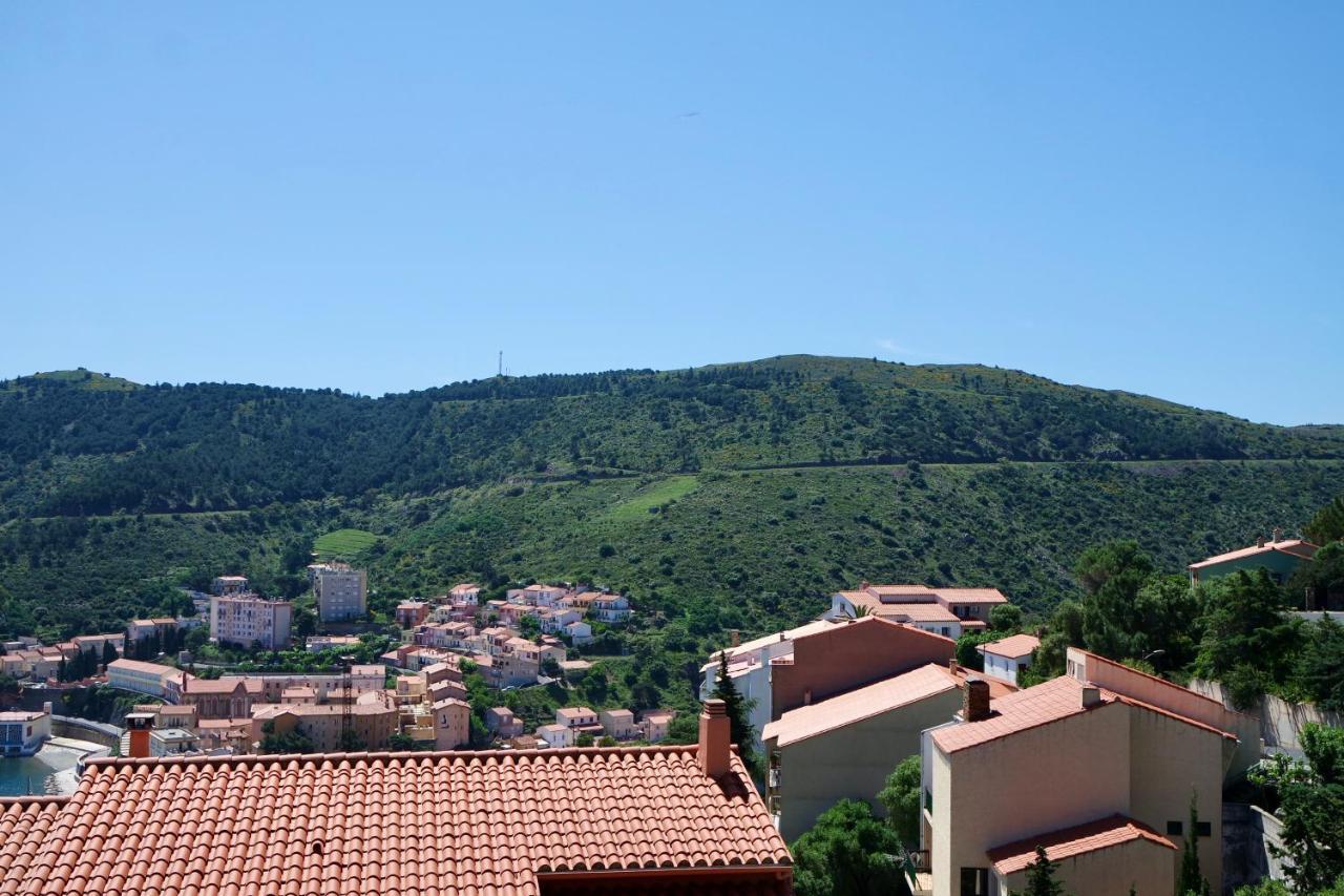 Résidence Costa Vermella, vue mer et montagne au calme Cerbère Extérieur photo